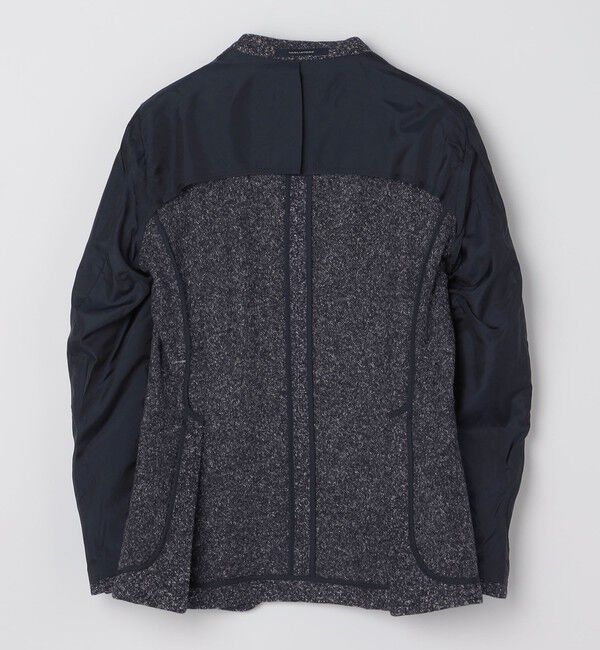 SHIPS「TAGLIATORE: ウール シルク メランジ ソリッド ジャケット」|テーラードジャケット|