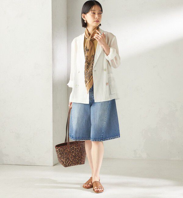 SHIPS for women「【一部SHIPS別注】destin: バンダナ カレ 90&times;90」|バンダナ・スカーフ|