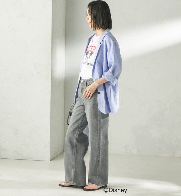 SHIPS for women「upper hights:THE NIECE MID-RIS」|デニム|