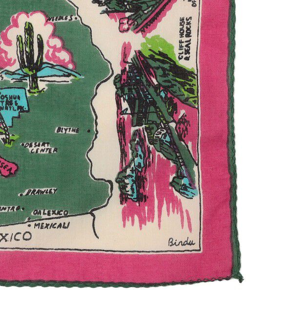 SHIPS any「BINDU: マップ バンダナ 26SS」|バンダナ・スカーフ|