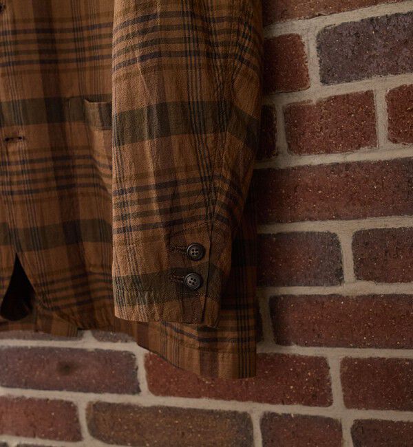 SHIPS「SHIPS: AUTHENTIC マドラスチェック ジャケット」|テーラードジャケット|