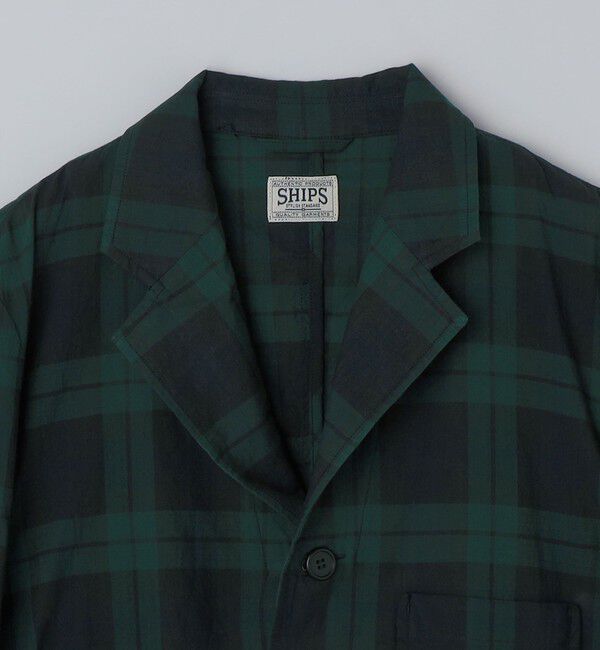 SHIPS「SHIPS: AUTHENTIC マドラスチェック ジャケット」|テーラードジャケット|