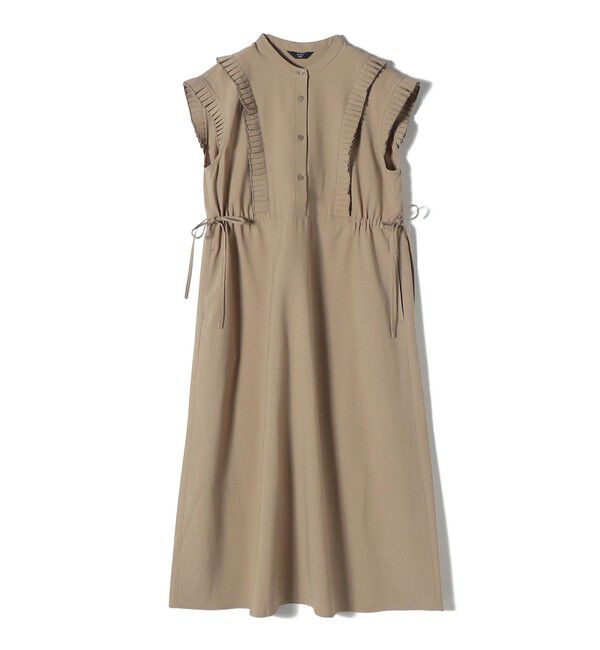 SHIPS Colors 「《一部追加予約》SHIPS Colors:〈手洗い可能〉プリーツ デザイン シャツ ワンピース2◆」|ワンピース|