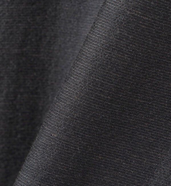 quaranciel「《追加予約》quaranciel:〈手洗い可能〉リネン ミックス ノーカラー ドロスト ブルゾン」|ブルゾン・スタジャン|