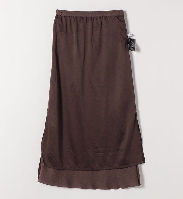 SHIPS any「《予約》SHIPS any:〈洗濯機可能〉メッシュ ナロー スカート」|スカート|