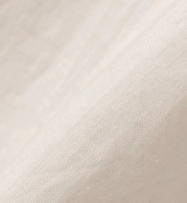 SHIPS for women「《予約》TICCA:〈手洗い可能〉リネン ツイスト スリーブ ワンピース」|ワンピース|