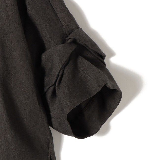 SHIPS for women「《予約》TICCA:〈手洗い可能〉リネン ツイスト スリーブ ワンピース」|ワンピース|