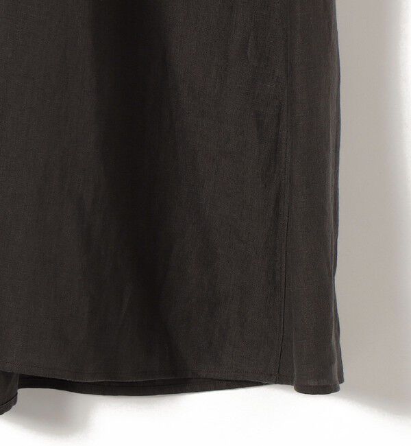 SHIPS for women「《予約》TICCA:〈手洗い可能〉リネン ツイスト スリーブ ワンピース」|ワンピース|