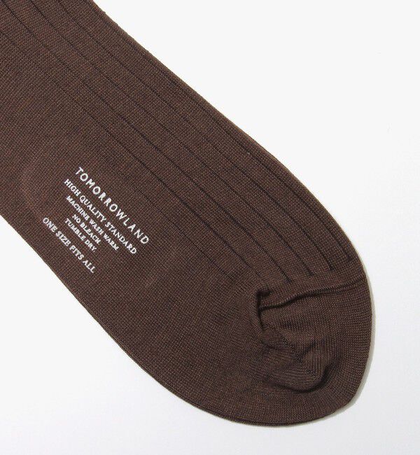 TOMORROWLAND GOODS「TOMORROWLAND コットンナイロン リブソックス」|ソックス|