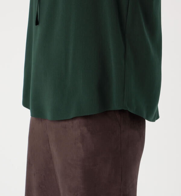 TOMORROWLAND collection「ポリエステルアムンゼン ボウタイブラウス」|シャツ・ブラウス|