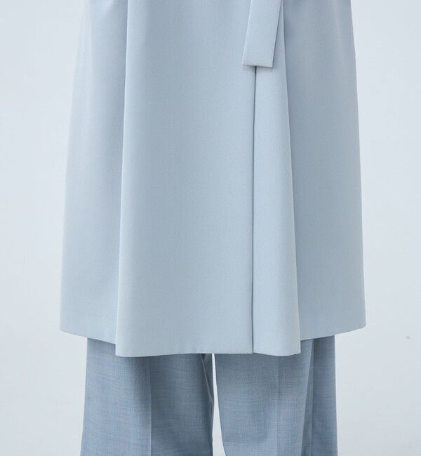 TOMORROWLAND collection「カバートクロス スタンドカラーコート」|トレンチコート|