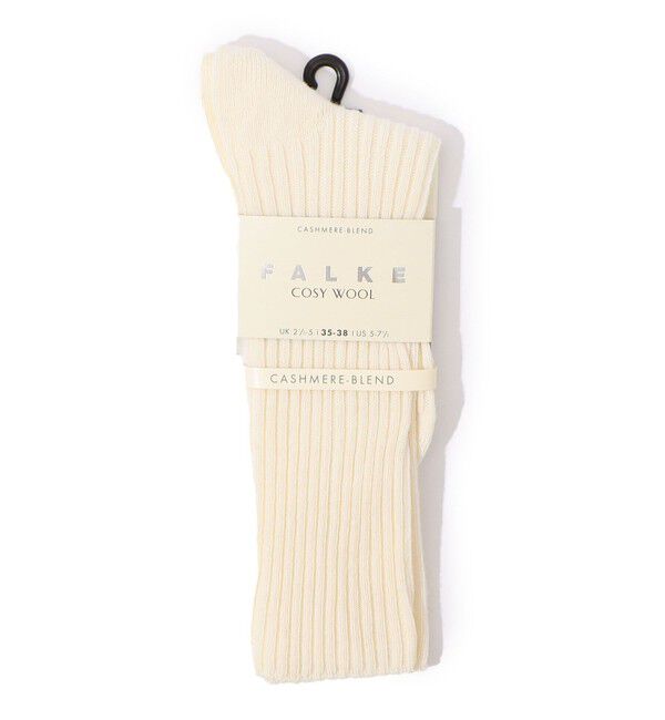 TOMORROWLAND GOODS「FALKE COSY WOOL ブーツソックス」|ソックス|11 ホワイト