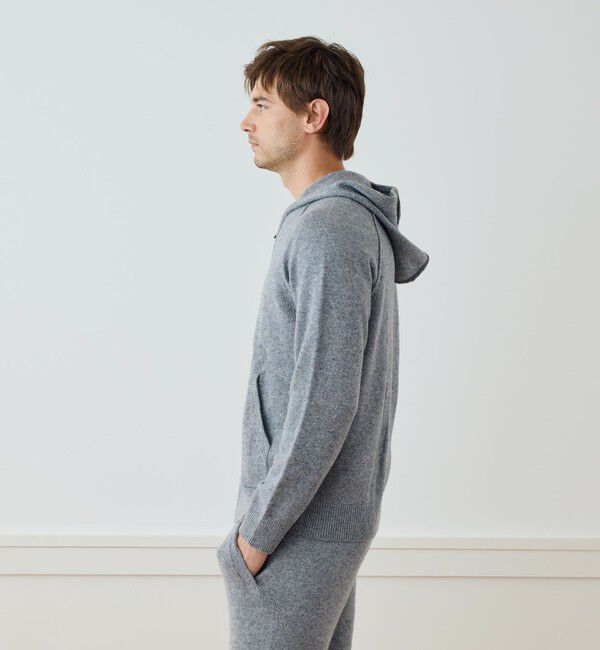 JAMES PERSE「リサイクルカシミヤ ジップアップパーカー MRBC2121」|パーカー|