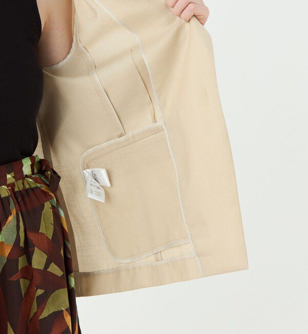 Ballsey「ドライコットンツイル 1Bテーラードジャケット」|テーラードジャケット|