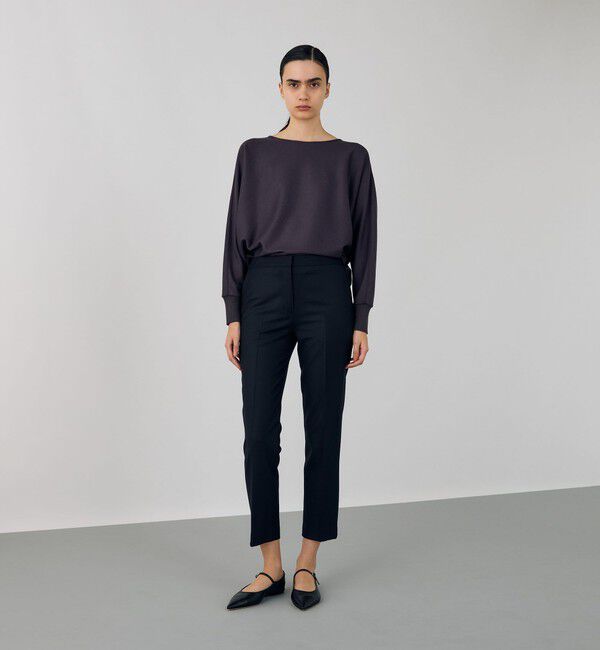 DES PRES「ニットコンビネーション ボートネックプルオーバー」|Tシャツ・カットソー|