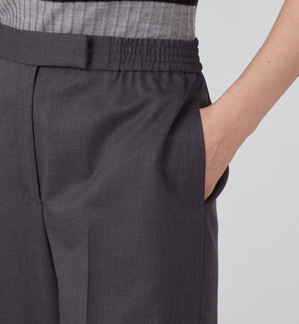 TOMORROWLAND collection「ファインウーステッドウール ストレートパンツ」|その他|