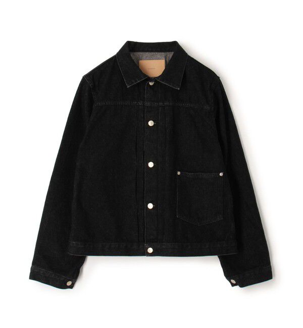 GALERIE VIE「リユースシーアイランドコットン デニムジャケット」|デニムジャケット|19 ブラック