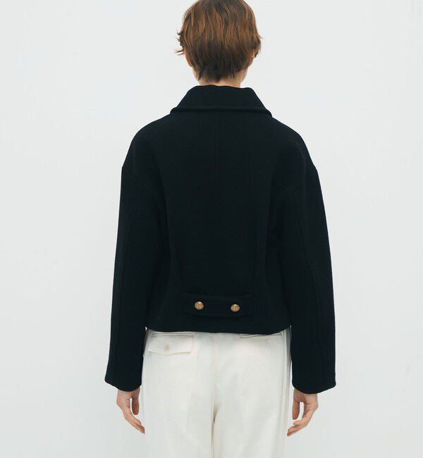 CABaN「WOOL KARSEY ショートジャケット」|ブルゾン・スタジャン|