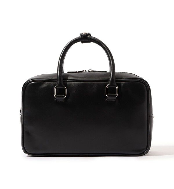 TOMORROWLAND GOODS「DES PRES レザーボストンバッグ」|ボストンバッグ|19 ブラック