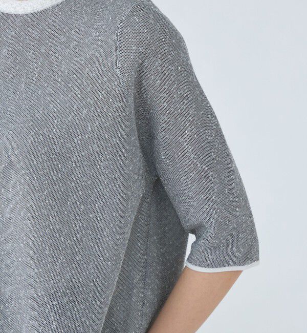 Ballsey「ダブルフェイスノット ワイドプルオーバー」|ニット・セーター|