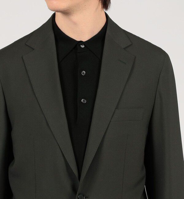 TOMORROWLAND MENS「Super130'sウール シングルブレステッド2Bジャケット DRAGO」|テーラードジャケット|