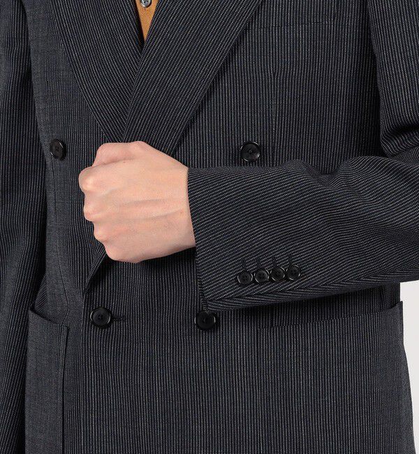 TOMORROWLAND MENS「ウール ダブルブレステッド4Bジャケット FOX AIR」|テーラードジャケット|