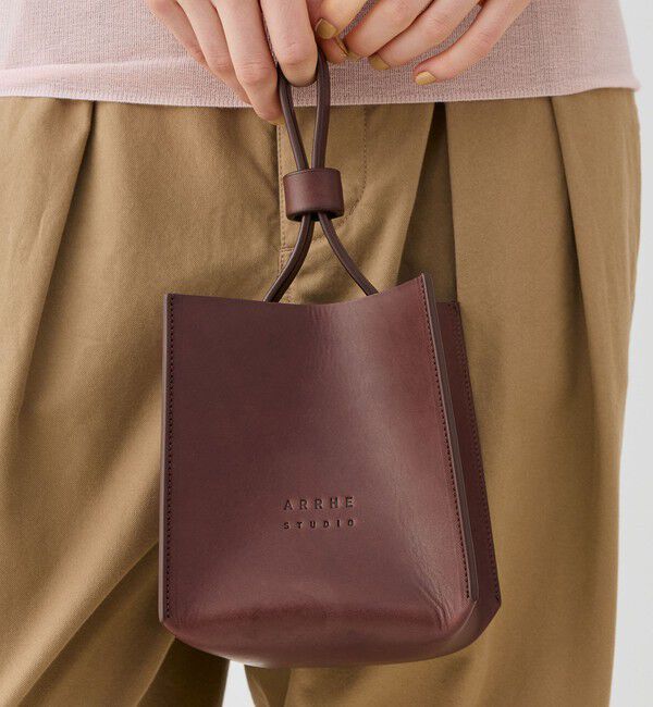 TOMORROWLAND GOODS「ARRHE STUDIO CUBO MINI バッグ」|ハンドバッグ|