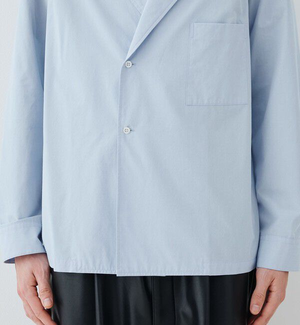 GALERIE VIE「コットンブロード セミダブルジャケット」|テーラードジャケット|
