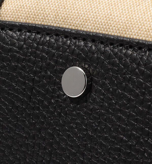 TOMORROWLAND GOODS「TOMORROWLAND キャンバスレザーコンビ トートバッグ」|トートバッグ|