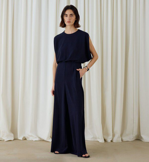 DES PRES「ジャージーライクジョーゼット オールインワン」|オールインワン|