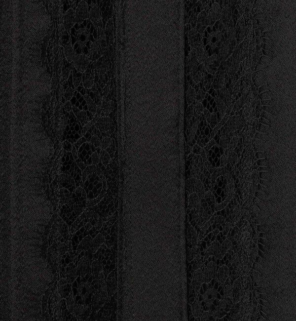 Edition「ジョーゼットレース オーバーサイズドシャツ」|シャツ・ブラウス|