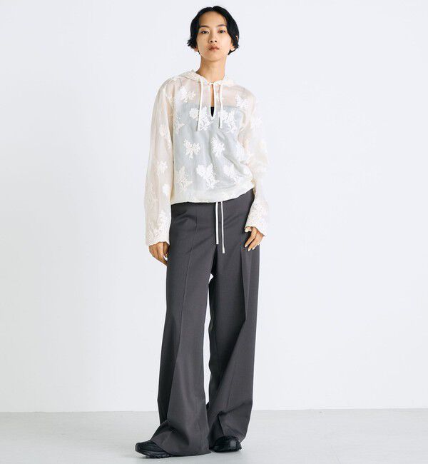 Edition「ウールライク スラックス」|スラックス|