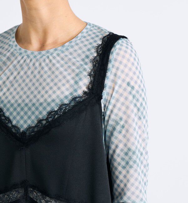 Edition「ジョーゼットレース ワンピース」|ワンピース|