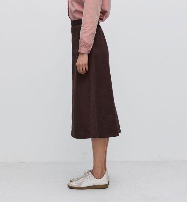 BACCA「コットンポリエステルビンテージギャバジン トラペーズスカート」|スカート|