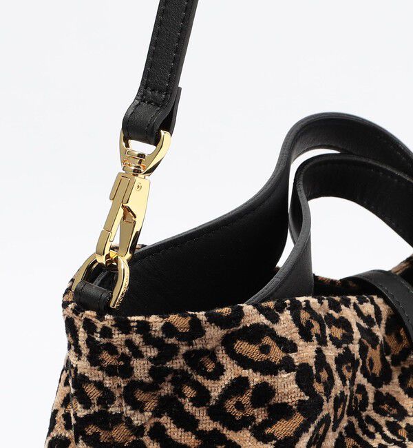 TOMORROWLAND GOODS「【別注】VIOLAd'ORO ジャガード レオパードバッグ」|ハンドバッグ|