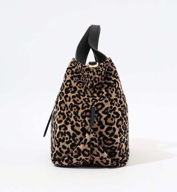 TOMORROWLAND GOODS「【別注】VIOLAd'ORO ジャガード レオパードバッグ」|ハンドバッグ|