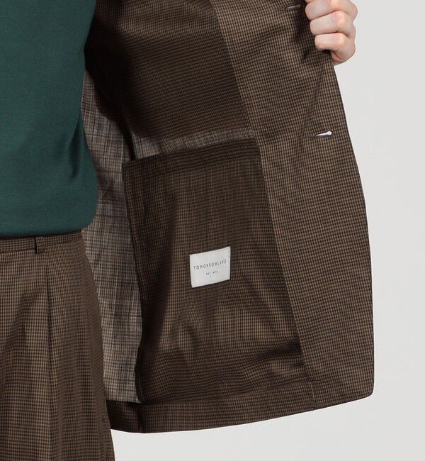 TOMORROWLAND MENS「ウールトロピカル シングルブレステッド 2Bジャケット」|テーラードジャケット|