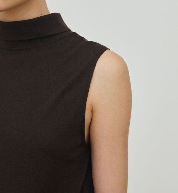 DES PRES「ウーステッドウール ノースリーブプルオーバー」|ニット・セーター|