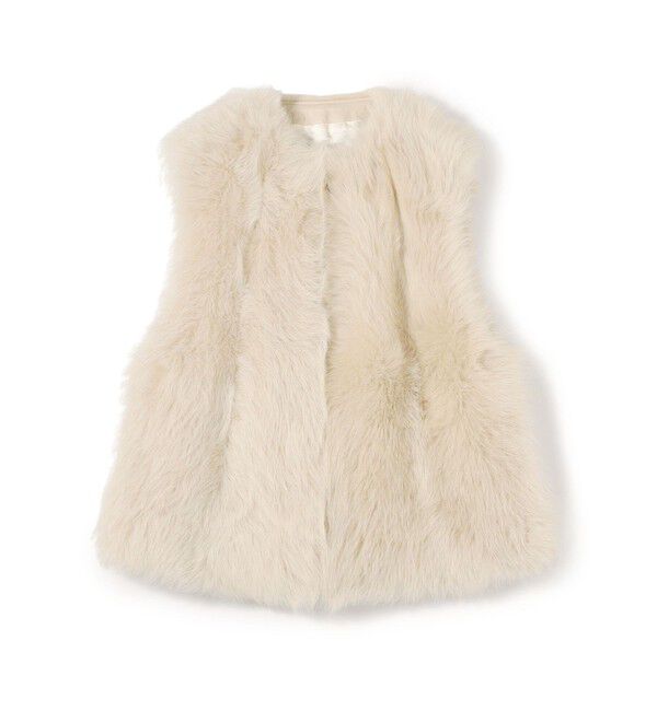 TOMORROWLAND GOODS「DES PRES  ファージレ」|ダウンベスト・ベスト|41 ライトベージュ