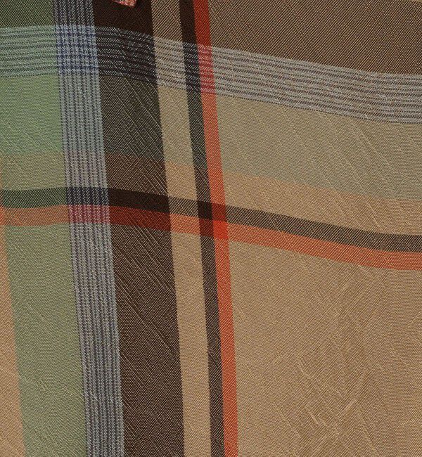 TOMORROWLAND MENS「レーヨン ダブルポケット チェックシャツ Lyria」|シャツ・ブラウス|