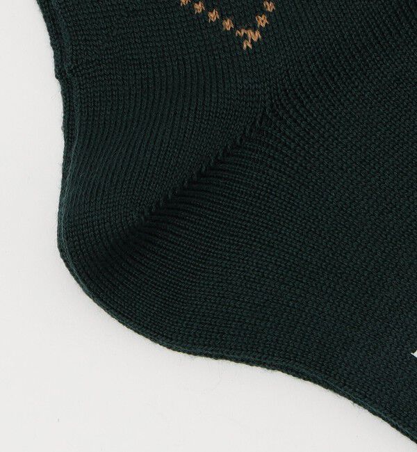 TOMORROWLAND GOODS「BRESCIANI ウールナイロン アーガイルソックス」|ソックス|