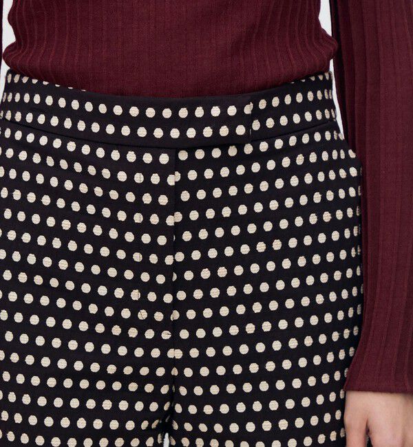 TOMORROWLAND collection「スラブドット セミワイドパンツ」|その他|