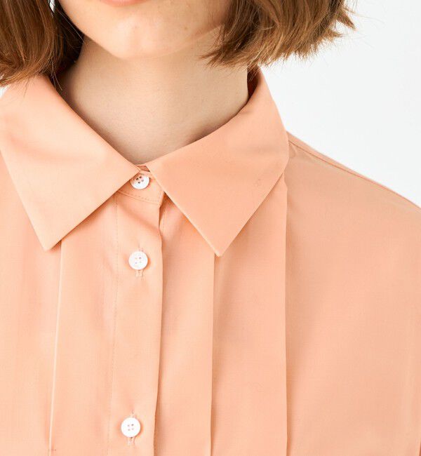 Ballsey「ハイカウントポプリン フロントタックシャツ」|シャツ・ブラウス|