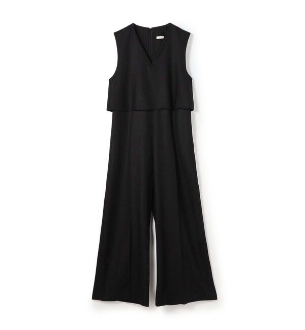 DES PRES「フランネルウールストレッチ オールインワン」|オールインワン|19 ブラック