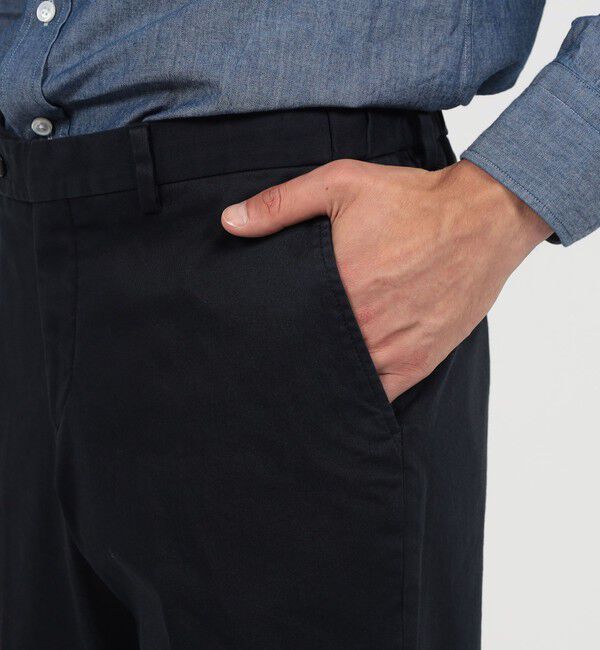 TOMORROWLAND MENS「コットンポリウレタン イージースラックス SONDRIO」|スラックス|