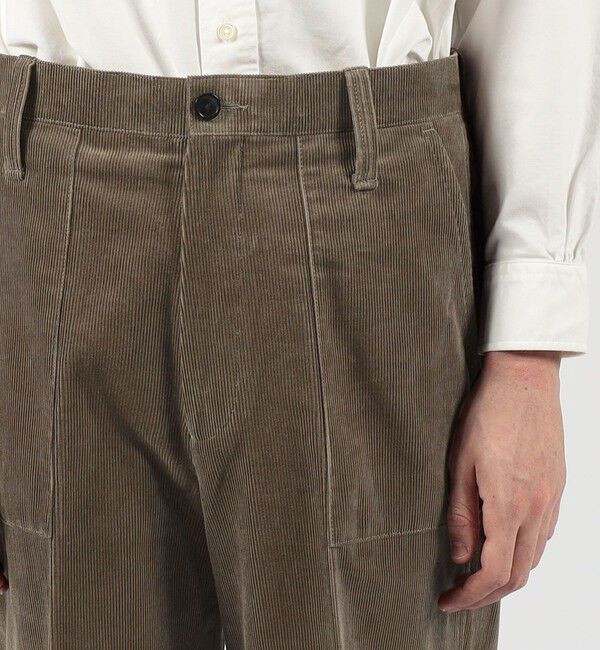 TOMORROWLAND MENS「コットンコーデュロイ ベイカーパンツ DUCA VISCONTI」|カーゴ|