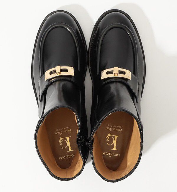 TOMORROWLAND GOODS「Luca Grossi メタルミドルブーツ L564T」|ショートブーツ|