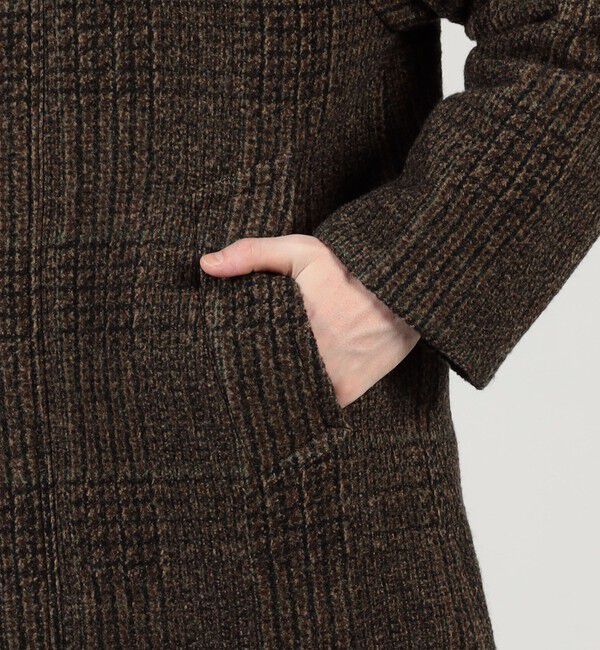 TOMORROWLAND MENS「ウールレーヨンブークレ フィールドコート」|その他|