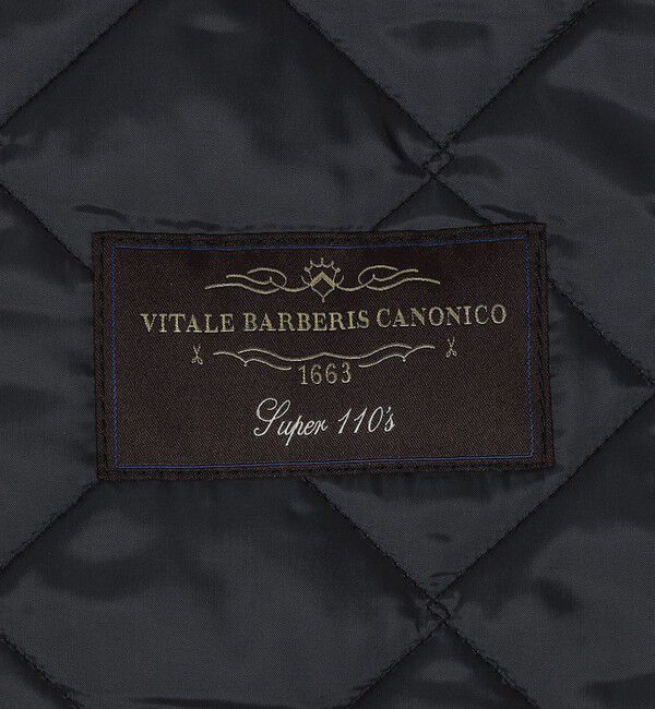 TOMORROWLAND MENS「【別注】LAVENHAM DENHAM ウールキルティングブルゾン V.B.CANONICO」|ブルゾン・スタジャン|