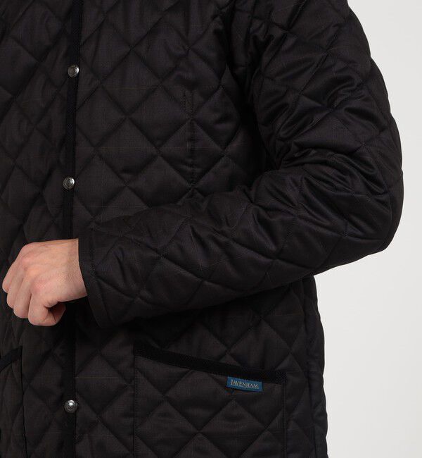 TOMORROWLAND MENS「【別注】LAVENHAM DENHAM ウールキルティングブルゾン V.B.CANONICO」|ブルゾン・スタジャン|